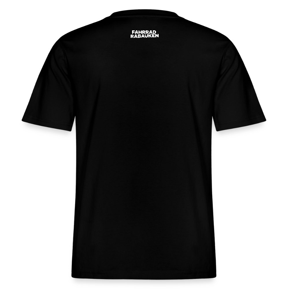 Relaxed Fit Unisex Organic T-Shirt Gravel - black